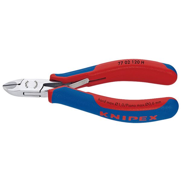 KNIPEX（クニペックス）7702-120H 超硬刃エレクトロニクスニッパー（代引不可）