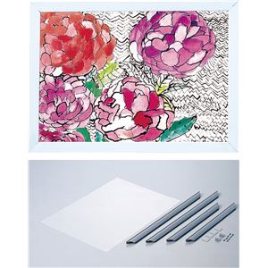 （まとめ）アーテック プラ製額縁 8切用（透明板付） 【×15セット】（代引不可）_1