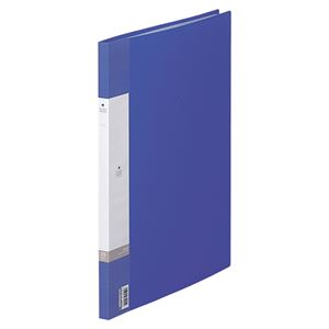 （まとめ） リヒトラブ リクエスト クリヤーブック（クリアブック） B4タテ 20ポケット 背幅16mm 青 G3211-8 1冊 【×10セット】（代引不可）