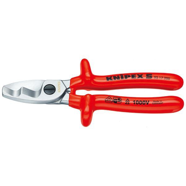 KNIPEX（クニペックス）9517-200 絶縁ケーブルカッター 1000V（代引不可）