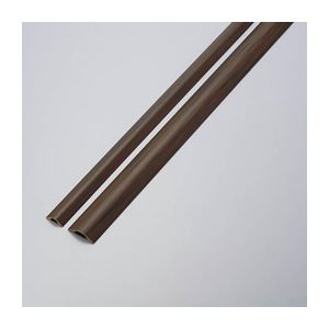 （まとめ）エレコム 床用モール（木目） LD-GA1207／WD【×10セット】（代引不可）の通販は