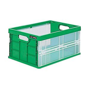 (業務用セット) キャパティ フレックスコンテナ ミニ CFC-301-G グリーン【×5セット】（代引不可）