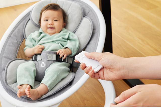 munchkin マンチキン 電動スイングバウンサー ベビーベッド ゆりかご