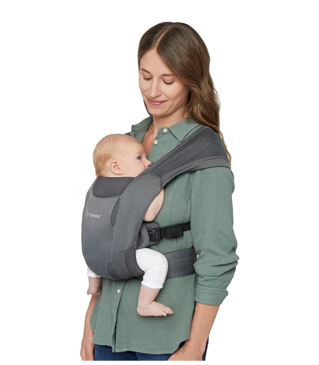 Ergobaby エルゴベビー Soft Air ウォッシュドブラック 抱っこ紐 ErgoBabyCarrier エルゴベビーキャリア エンブレース SoftAir