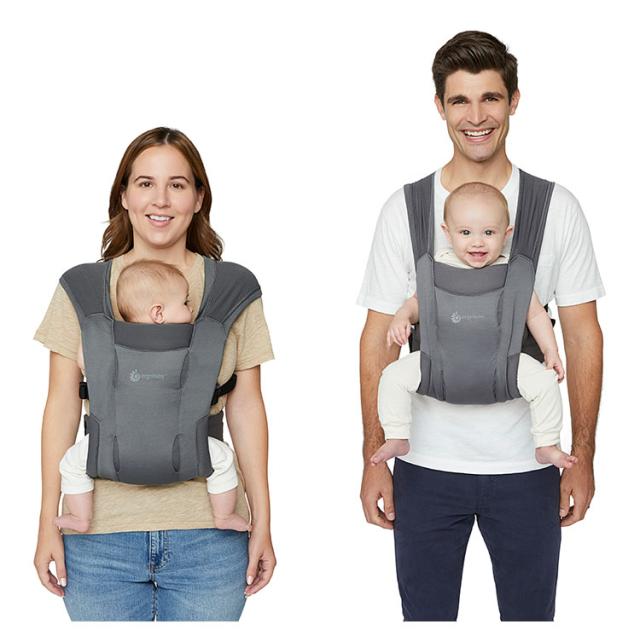 Ergobaby エルゴベビー Soft Air ウォッシュドブラック 抱っこ紐 ErgoBabyCarrier エルゴベビーキャリア エンブレース SoftAir