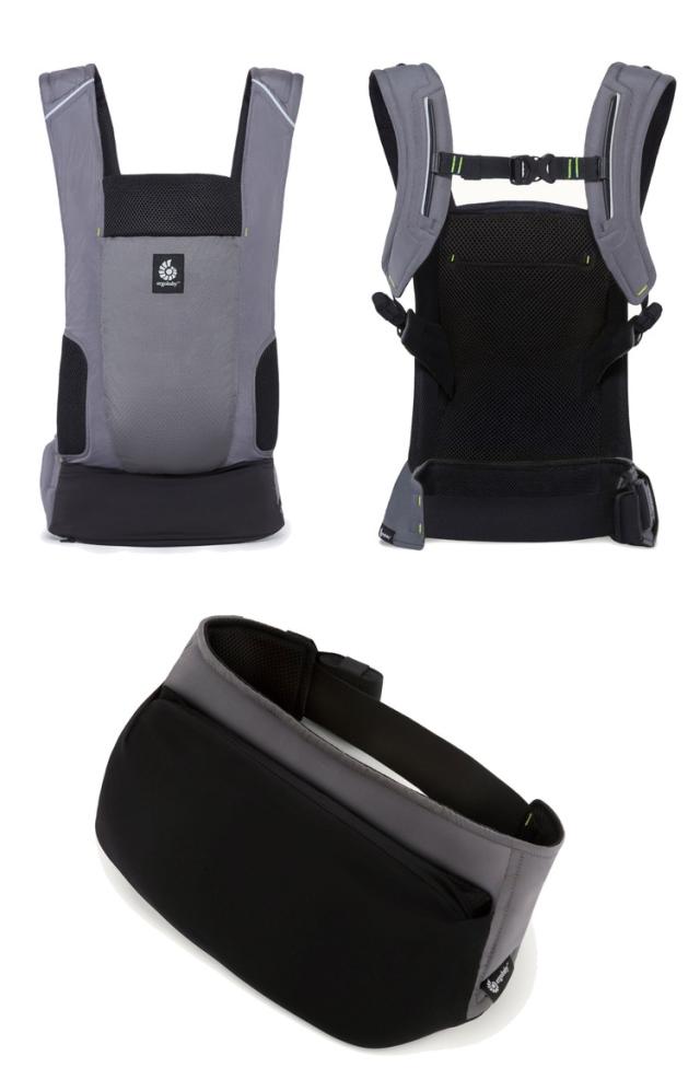 Ergobaby EBC AWAY グラファイトグレー 抱っこひも エルゴベビー