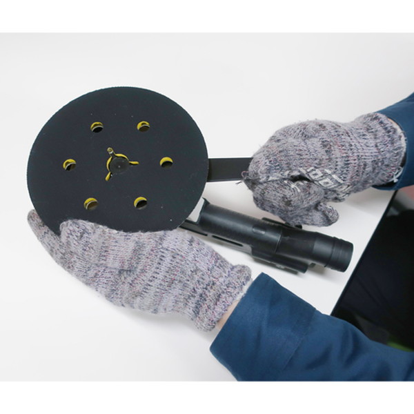 ESCO エスコ 10,000rpm/150mm エアーサンダー(マジック式) EA162PD-1(代引不可)【送料無料】