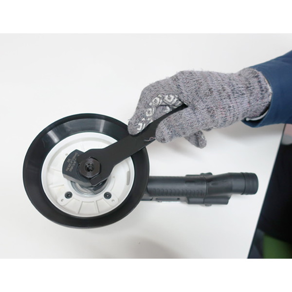ESCO エスコ 10,000rpm/150mm エアーサンダー(マジック式) EA162PD-1(代引不可)【送料無料】