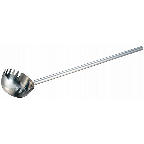 18-8 抗菌 長柄付(1m)麺杓子 18cm(代引不可)【送料無料】の通販は 12,512円