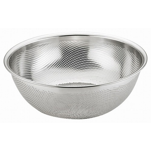 UK 18-8 HACCP パンチング浅型ざる 40cm(代引不可)【送料無料】の通販は