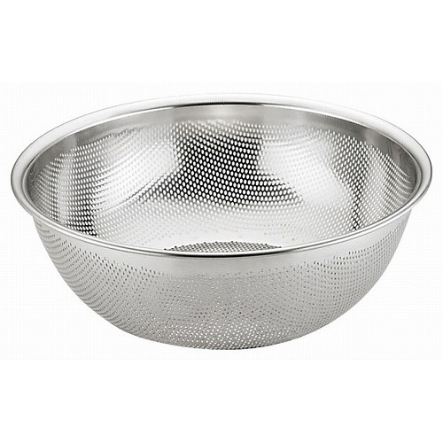UK 18-8 HACCP パンチング浅型ざる 43cm(代引不可)【送料無料】