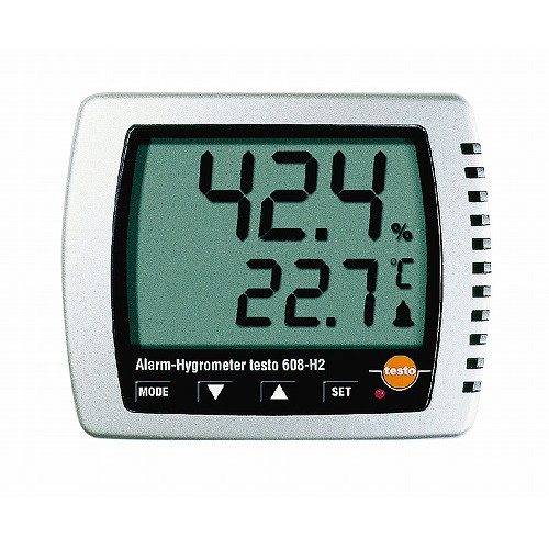 卓上式温湿度計(アラーム付)Testo608-H2(代引不可)【送料無料】
