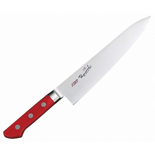 EBM 抗菌 スペシャル・イノックス 牛刀 27cm レッド(代引不可)【送料無料】の通販は