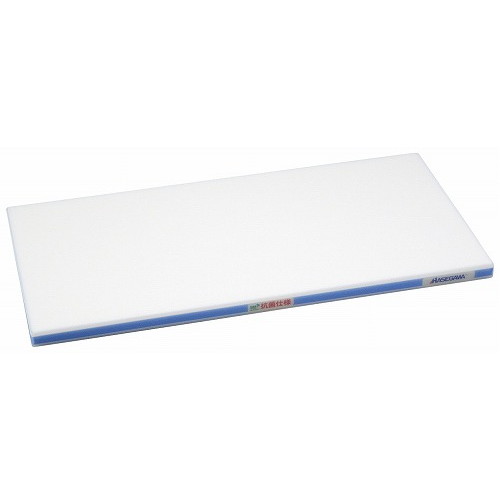 抗菌かるがるまな板 SDK 600×300×20 ホワイト/青線(代引不可)【送料無料】