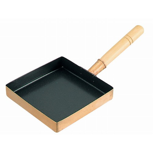 EBM 銅 玉子焼 関東型(フッ素樹脂加工)21cm(代引不可)【送料無料】