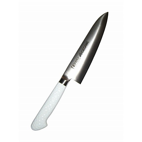 ハセガワ 抗菌カラー庖丁 牛刀 MGK-18 18cm ホワイト(代引不可)【送料無料】の通販は