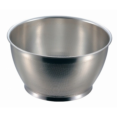 UK 18-8 パンチング 米揚ザル 37.5cm(代引不可)【送料無料】の通販は