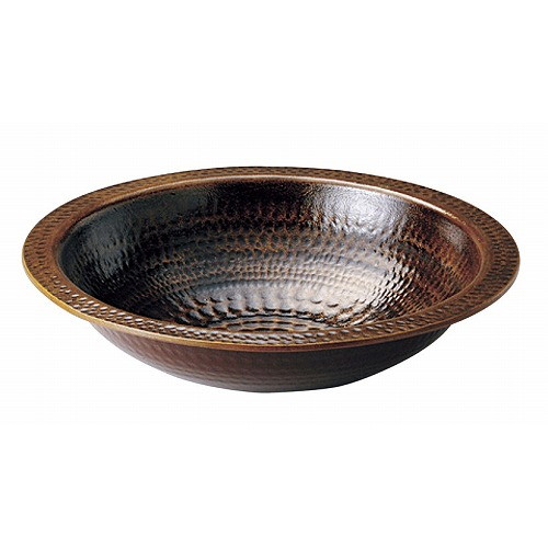 アルミ 電磁用うどんすき(あめ釉)24cm(代引不可)【送料無料】