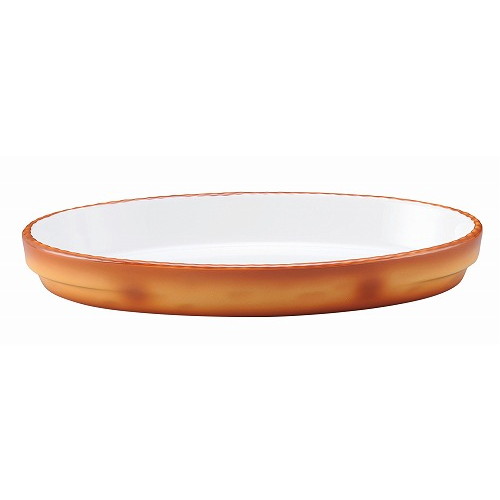 シェーンバルド オーバルグラタン皿 9278328(3011-28)茶 28cm(代引不可)【送料無料】