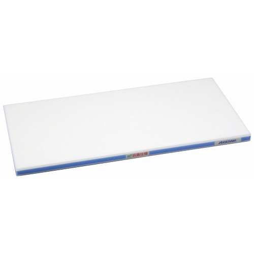 抗菌かるがるまな板 SDK 500×300×20 ホワイト/青線(代引不可)【送料無料】