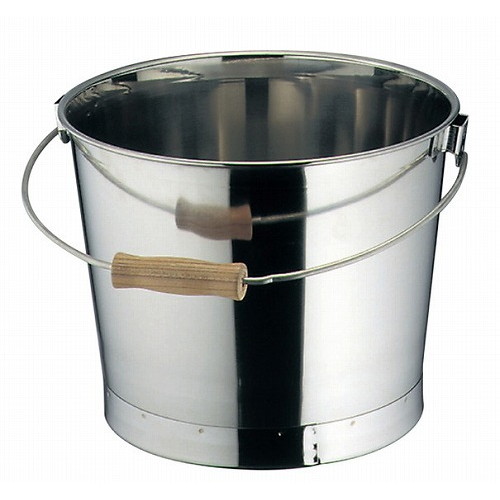 クローバー 18-8 プレス バケツ 目盛付 20L(代引不可)【送料無料】の通販は 8,034円