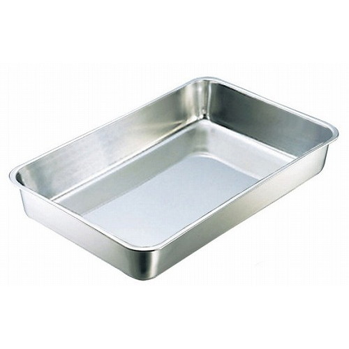 IKD 抗菌ステンレス 角バット 3枚取(代引不可)【送料無料】の通販は 8,575円