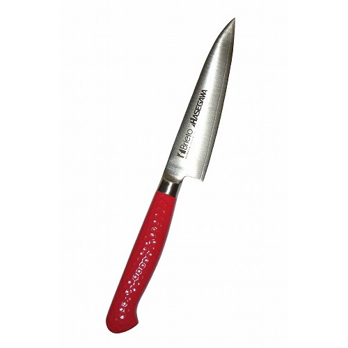 ハセガワ 抗菌カラー庖丁 ペティーナイフ MPK-12 12cm レッド(代引不可