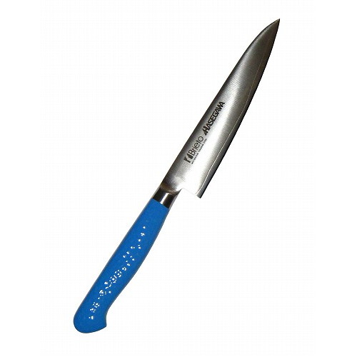 ハセガワ 抗菌カラー庖丁 ペティーナイフ MPK-15 15cm ブルー(代引不可)【送料無料】の通販は 9,845円