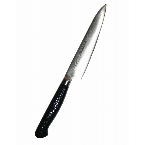 ハセガワ 抗菌カラー庖丁 ペティーナイフ MPK-15 15cm ブラック(代引不可)【送料無料】