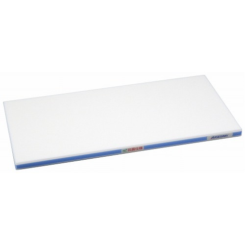 抗菌かるがるまな板 SDK 460×260×20 ホワイト/青線(代引不可)【送料無料】