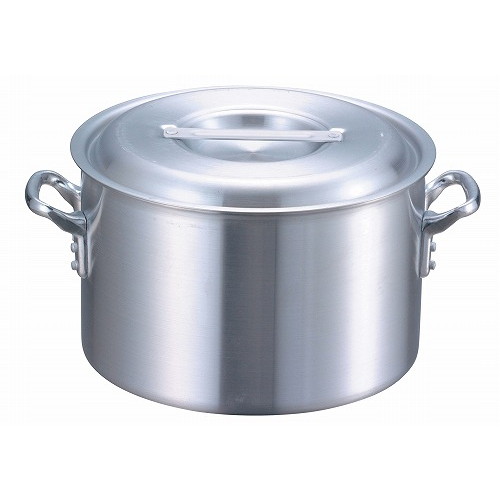 EBM アルミ プロシェフ IH 半寸胴鍋(目盛付)24cm(代引不可)【送料無料】の通販は