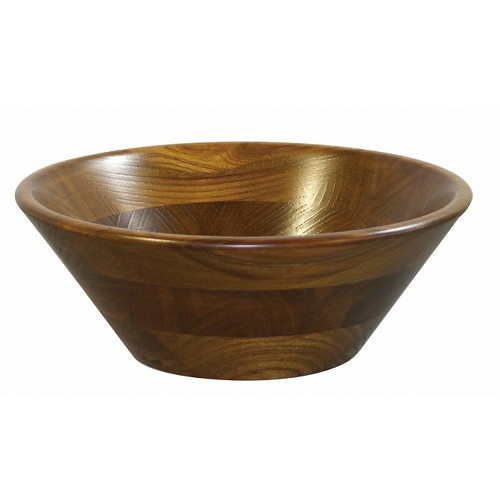 けやき サラダボール(オイルカラー)130004 φ225(代引不可)【送料無料】の通販は