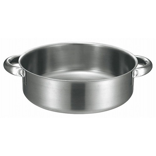 K 19-0 IH対応 外輪鍋(目盛付)27cm(蓋無)(代引不可)【送料無料】の通販は 6,276円