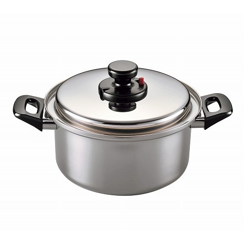 18-10(電磁対応)エクストラ 深型両手鍋 22cm(代引不可)【送料無料】の通販は