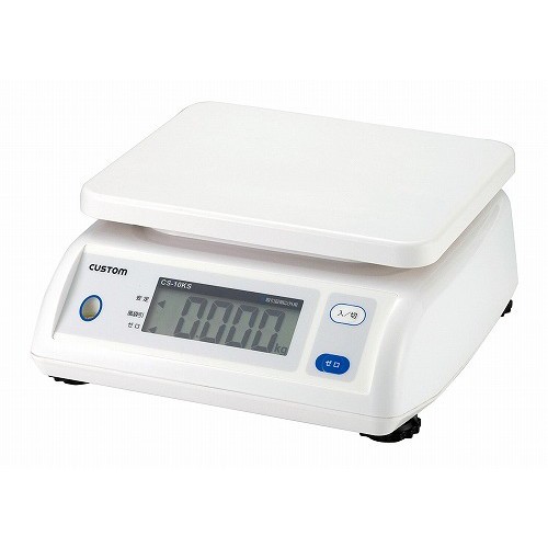 カスタム 簡易防滴デジタルはかり CS-1000S 1kg(代引不可)【送料無料】の通販は