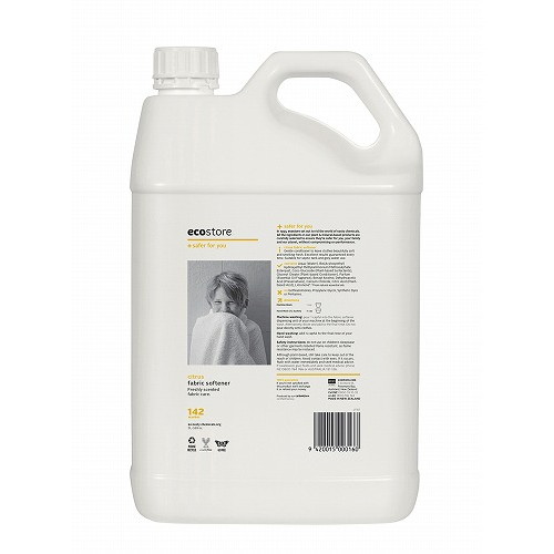 エコストア ファブリックソフナー柔軟仕上げ剤(シトラス)5L(代引不可)【送料無料】