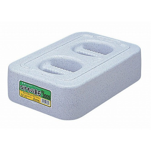 角型 つけもの重石 #200S(20kg)ポリエチレン(代引不可)【送料無料】 5,134円