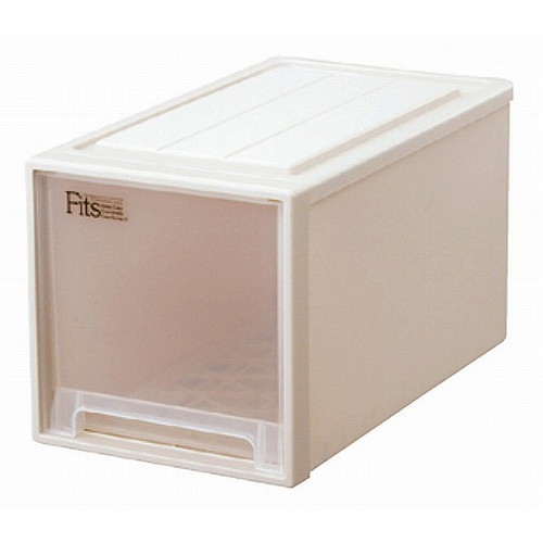 フィッツ クローゼット収納ケース L-30 CAP(カプチーノ)(代引不可)【送料無料】の通販は 7,754円