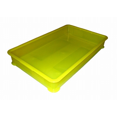 EBM PP半透明カラー番重 B型 特大 イエロー(サンコー製)(代引不可)【送料無料】 5,186円