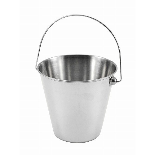 ミニ ステンレス バケツ L SSP61 φ159×H146(代引不可)【送料無料】の通販は 5,157円