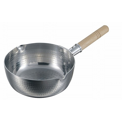 EBM アルミ打出 雪平鍋(研磨仕上げ)24cm(代引不可)【送料無料】