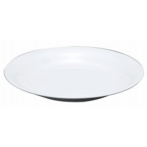 ファッションホワイト 24cm パスタプレート FM900-400(代引不可)【送料無料】