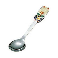 ステンレス お子様用カトラリー ぶたさん スプーン(代引不可)【送料無料】