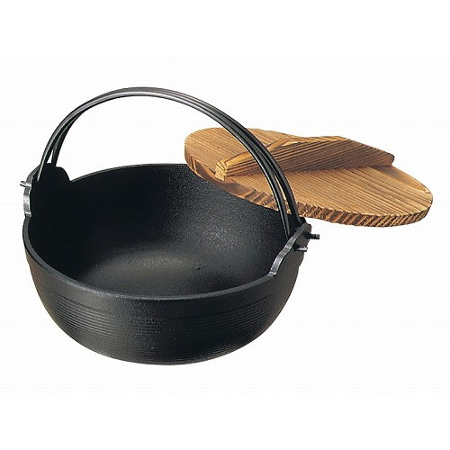 南部 鉄 ふる里鍋 深型 36cm 黒塗り 21013(代引不可)【送料無料】 22,841円