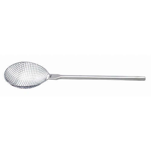 ののじ 18-8 膳だて用丸型すくいカゴ 粗 M KGA-003M(代引不可)【貨物輸送無料】
