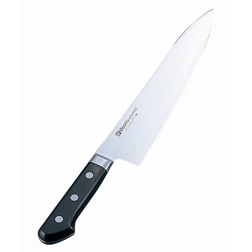 ミソノ モリブデン鋼 ツバ付 牛刀 No.516 33cm(代引不可)【送料無料】