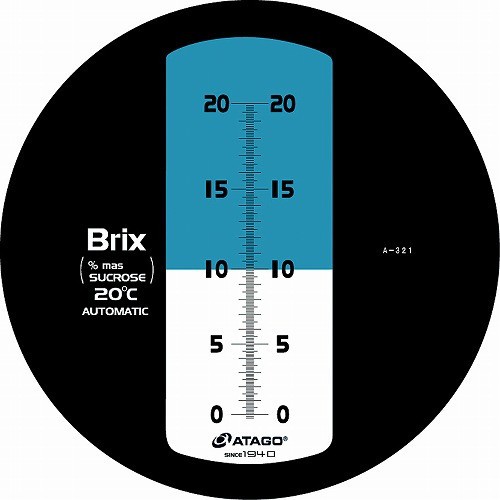 濃度計 MASTER-20 αシリーズ 自動補正・防水機能付き 手持ち屈折計(代引不可)【送料無料】