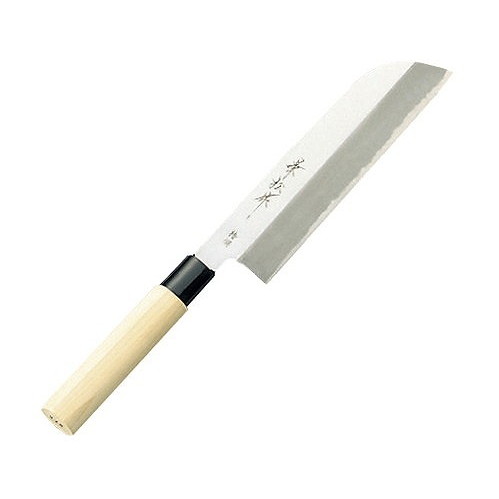 兼松作 特撰 鎌型薄刃庖丁 24cm(代引不可)【送料無料】