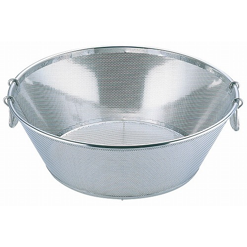 UK 18-8 パンチング 平底 揚ザル 60cm(代引不可)【送料無料】
