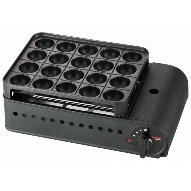 イワタニ カセットガスたこ焼き器 炎たこII CB-ETK-2 お好み焼・たこ焼・鉄板焼関連 たこ焼き器(代引不可)【送料無料】